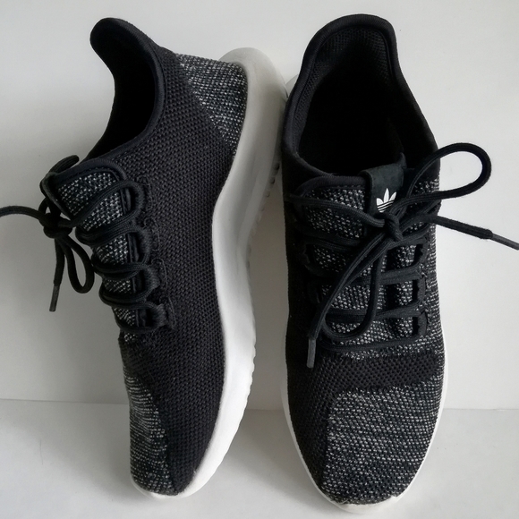 adidas tubular shadow knit black